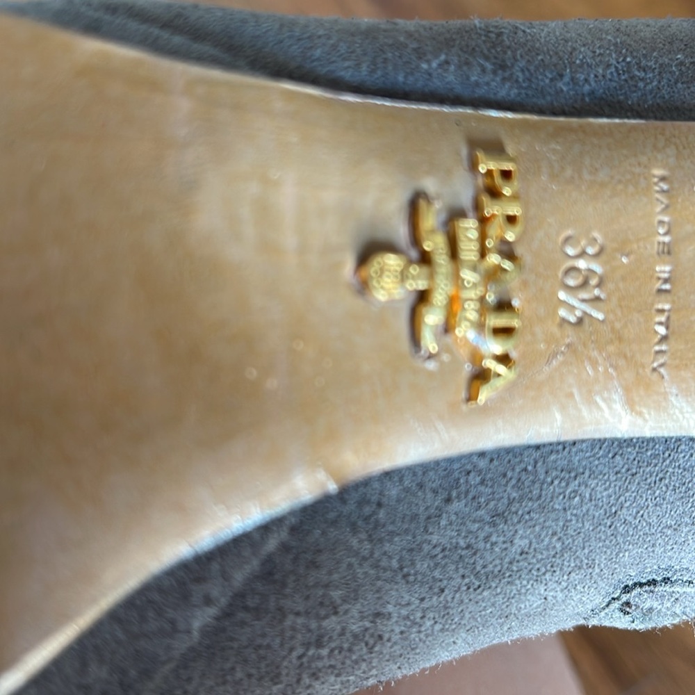 Good condition! Suede tall boots - Picture 4 of 4